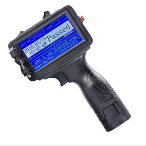 China Handheld portable inkjet printer for plastic bag date time coding on sale