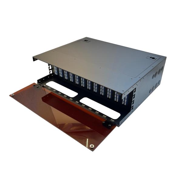 ANSHI 19 Inch Rack Mount 288 Cores Fiber Optic Patch Panel 3U Fiber Panel