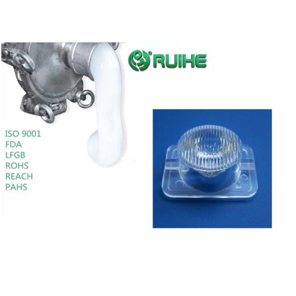 China High Temperature Resistance Silicone Rubber LED Secondary Lenses wholesale