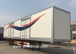 China Easy Loading Unloading Box Semi Trailer 53ft Cargo Semi Trailer wholesale