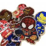 Multi Color Embroidery Designs Patches With Thermal Transfer Technology