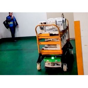 China Unmanned Bi Directional Tunnel AGV Guided Vehicle Customizing Travel Speed wholesale