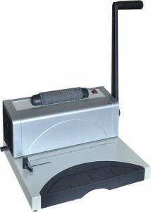 Office Desktop Manual Wire Comb Binding Machine Single Loop Spiral C9027