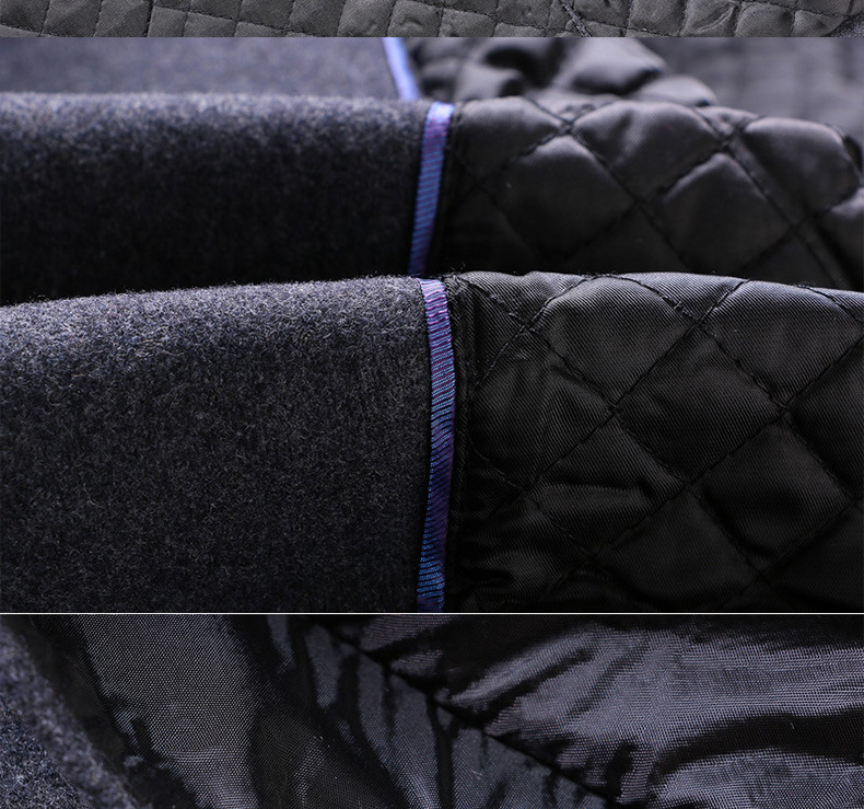 2022 Fashion Overcoat Jaket Single-breasted Utility Chaquetas Manteau Plain Men's Wear Long Coat Windbreaker Jacket