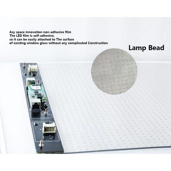 Indoor Full Color Flexible Transparent LED Film Screen Indoor P6 Transparent Film LED Display Screen