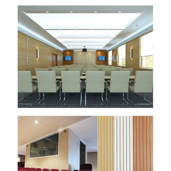 Factory Direct Sales Solid Wood Panel Interior Decoration Materials Wooden Acoustic Panel