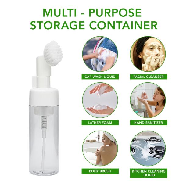 100ml 120ml 150ml 200ml 250ml Recyclable Foam Pump Bottles Customizable Styles