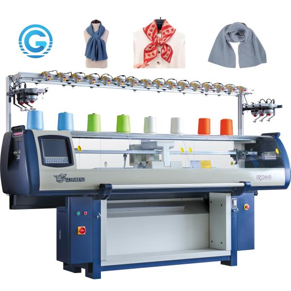 Single System Polyester 32 Stitch Sweater Flat Knitting Machine