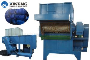 Overload Protection Pipe Plastic Shredder Machine With Crusher Machine