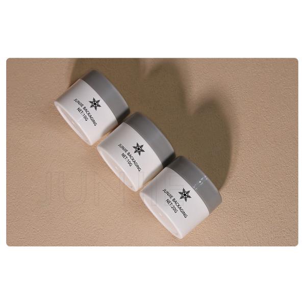 Luxury Cosmetic Jar 10g 20g Empty Eye Cream Container Plastic Cream Jar Mini Jar Bottle 10g 20g for Nail Gel