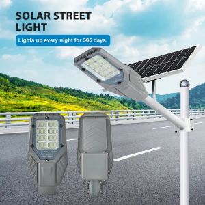 Garden 900W High Power Solar Street Light With Inbuilt Battery