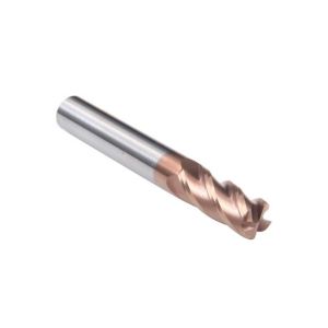 China HRC55 Round Nose Milling Cutter Carbide 4 Flute wholesale