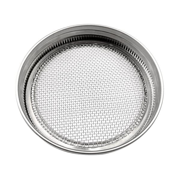 Quality Mason Jar Wide Mouth 70mm Stainless Steel Sprouting Lids for sale