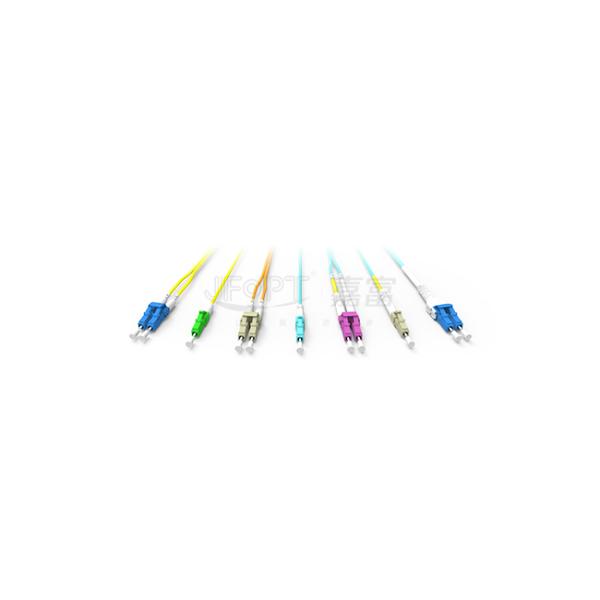 Multi Mode 2.0mm LC/APC SX Fiber Optic Patch Cord for High Speed Data Transmission