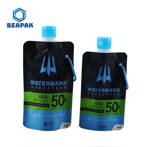 Quality Biodegradable Reusable Baby Snack Food Custom Spout Pouches for sale
