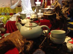 China tea pot ,pottery ,glass storage jar tea sets 7pieces wholesale
