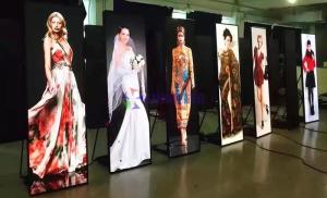 China High Definition Poster Light Box Displays P2.571mm 1944x576x35mm wholesale