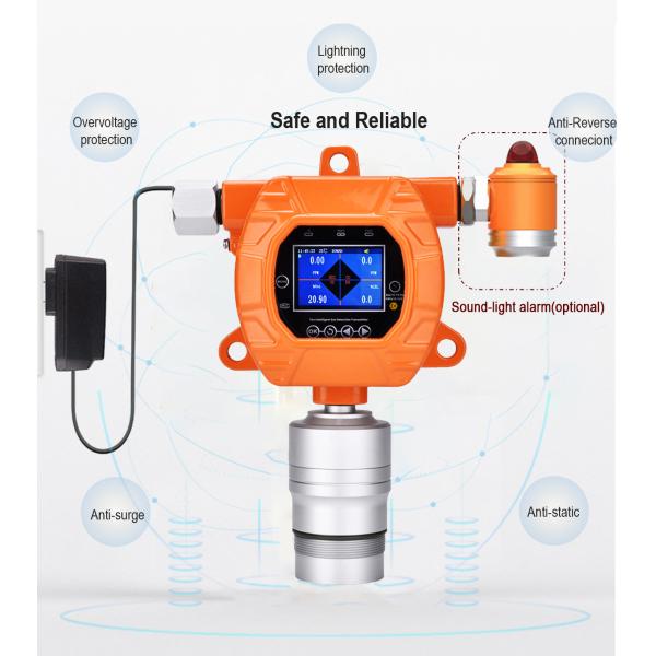 MIC600 Infrared Gas Leak Detector Remote Control F2 Fluorine Built In Pump