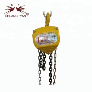 China 55 Years History Manual Chain Hoist Block 1T HSZ-CA with CE GS wholesale
