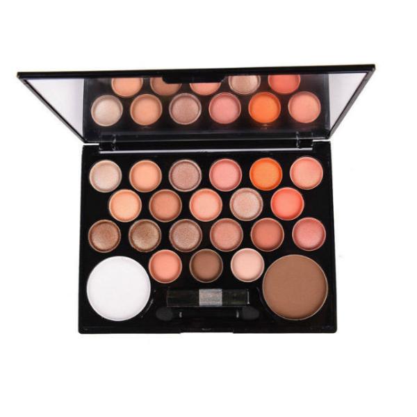 Quality ISO 22716 Neutral High Pigment Eyeshadow With Highlight And Shadow for sale