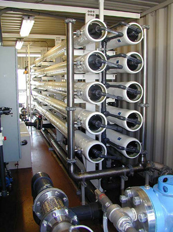 China Containerized Seawater Reverse Osmosis Systems Desalination Plant 2000LPH wholesale