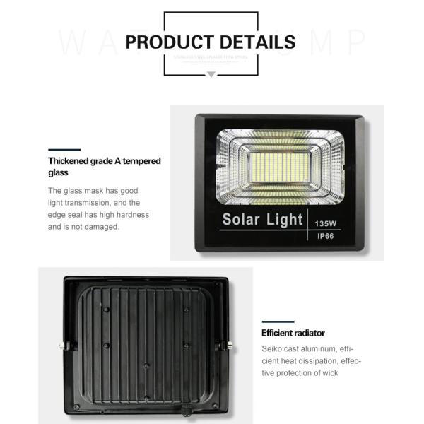 SDM2835 30000LM 300 Watt LED Solar Flood Light Motion Radar Control