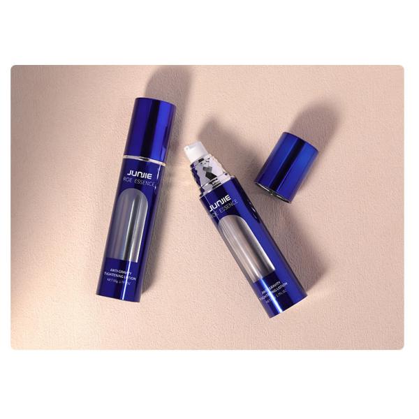 Electroplate Airless Lotion Bottle Packaging Airless Cream Jar Customized For Personal Skin Care