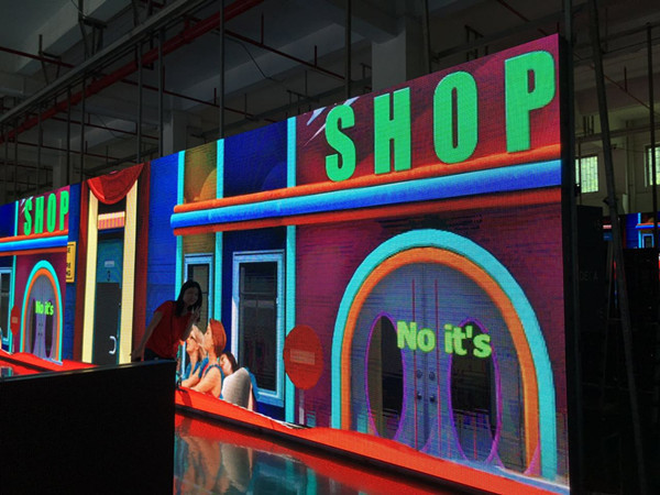 Shopping Mall SMD3535 Outdoor Led Billboard Pixel Pitch 8mm