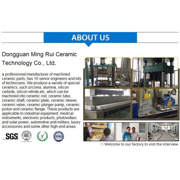 high purity customized sizes precision components in alumina ceramic part