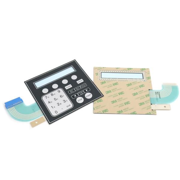 Quality Flexible Tactile Membrane Switches Designed for -40C to 80C Conditions PET Material for sale