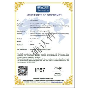 HaoZhiDa (GuangZhou) Digital Technology Company Limited Certifications