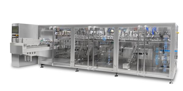 Quality 70Bags/min Zipper Pouch Packing Machine Electric Driven for Food Commodity Medical for sale
