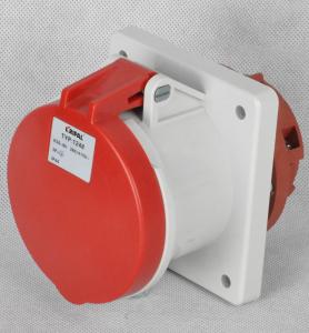 China IP44 Protection Grade Industrial Power Socket / 32 Amp Industrial Socket wholesale