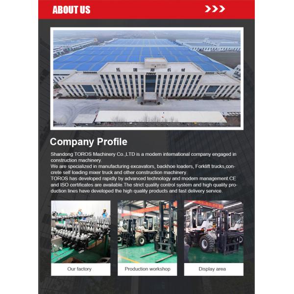 7000 Lbs Seated Automatic Rough Terrain Forklift With 2 In Fork Thickness