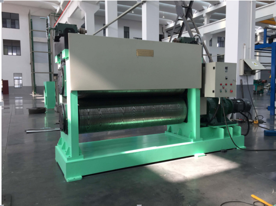 Wood patten metal embossing machine