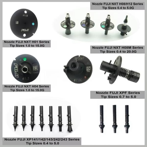 Original FUJI Nozzle H01 H02 5.0 7.0G SMT Nozzle For SMT Pick And Place Machine 1