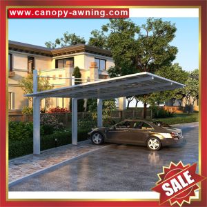 Buy cheap China cantilevered design hauling alu aluminum polycarbonate pc carport parking from wholesalers