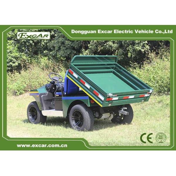Aluminum Chassis Electric Golf Carts With Cargo Lithium Ion Battery 150ah