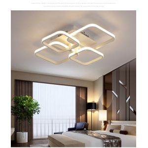 Aluminium Intelligent Dimming Modern Led Ceiling Lights