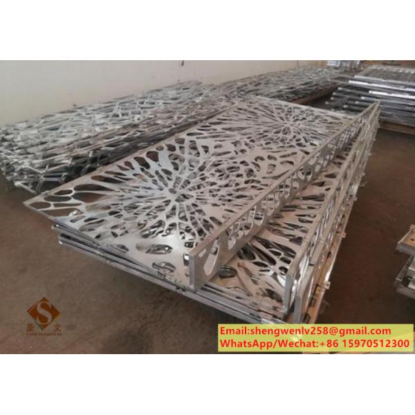 Customized metal facades aluminium cladding sheet with round holes pattern
