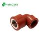 Wall Thickness Pn20 Pn25 High Pressure Brown Red Female 90 Degree Elbow Connector for sale