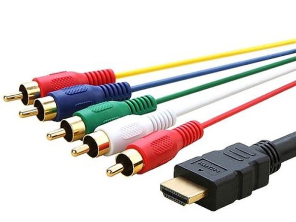 Quality HDMI to 5 RCA Cable for sale
