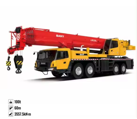 100t Sany Used Crane Truck Original High Performance Long Service Life