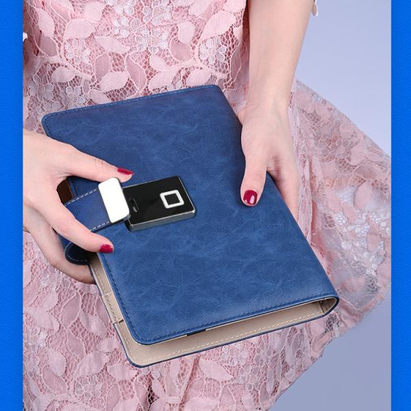 Smart Writing Set Portable Digital Lock Wireless Charger Power Bank for Business