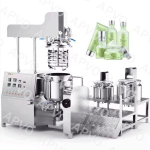 China SUS304/316L 500L Face Cream Making Machine Vacuum Homogenizer wholesale