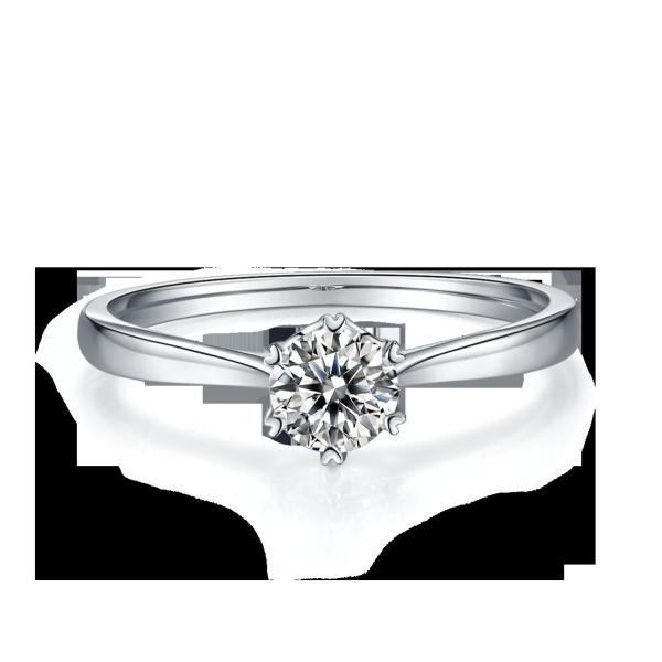 0.5ct Shape Hexgonal Lab Diamond Jewelry With Silver Women Ring