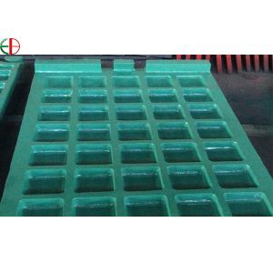 HRC50 Mn18Cr2 Fixed Stationary Swing Stone Jaw Crusher Plate