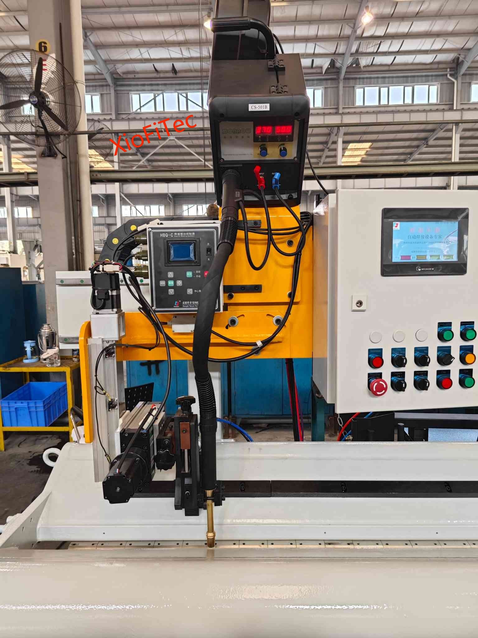 China Customizable Longitudinal Seam Welding Machine Seam Welder AC 200V / 380V wholesale