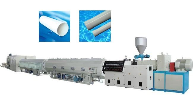 High Output Advanced PPR Plastic Extrusion Production Line Single Screw Extruder Pipe Making Machine