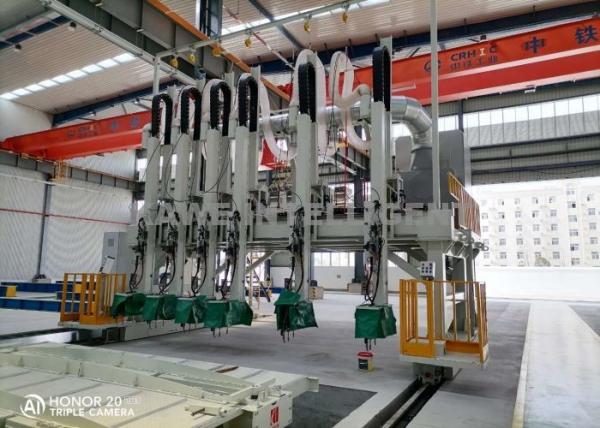 Quality Bridge U Rib Multi Electrode Welding Machine Rail Span 8000mm for sale